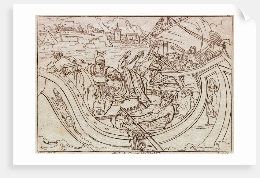 Death of Pompeius by Anonymous