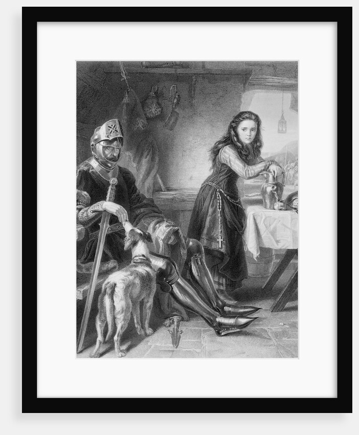 Joan of Arc in Presence of Henry VI by Anonymous