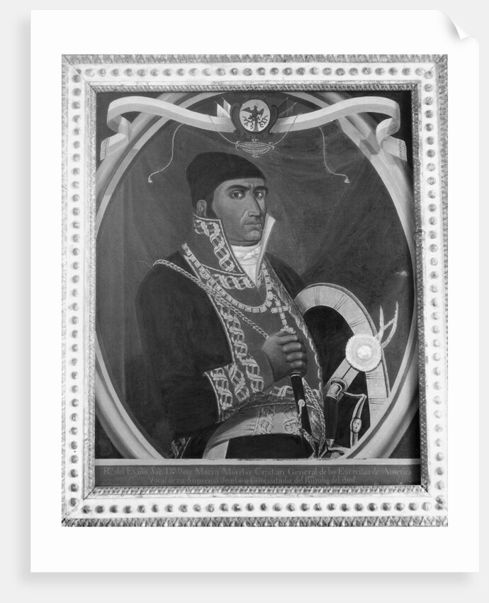 Portrait of Jose Maria Morelos by Anonymous