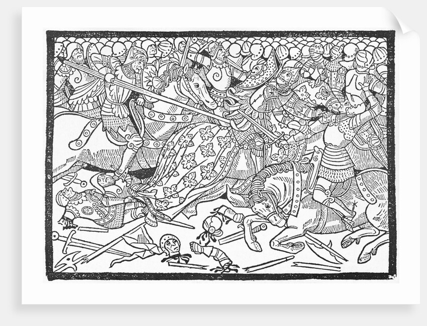 Judas Maccabeus During Battle by Anonymous
