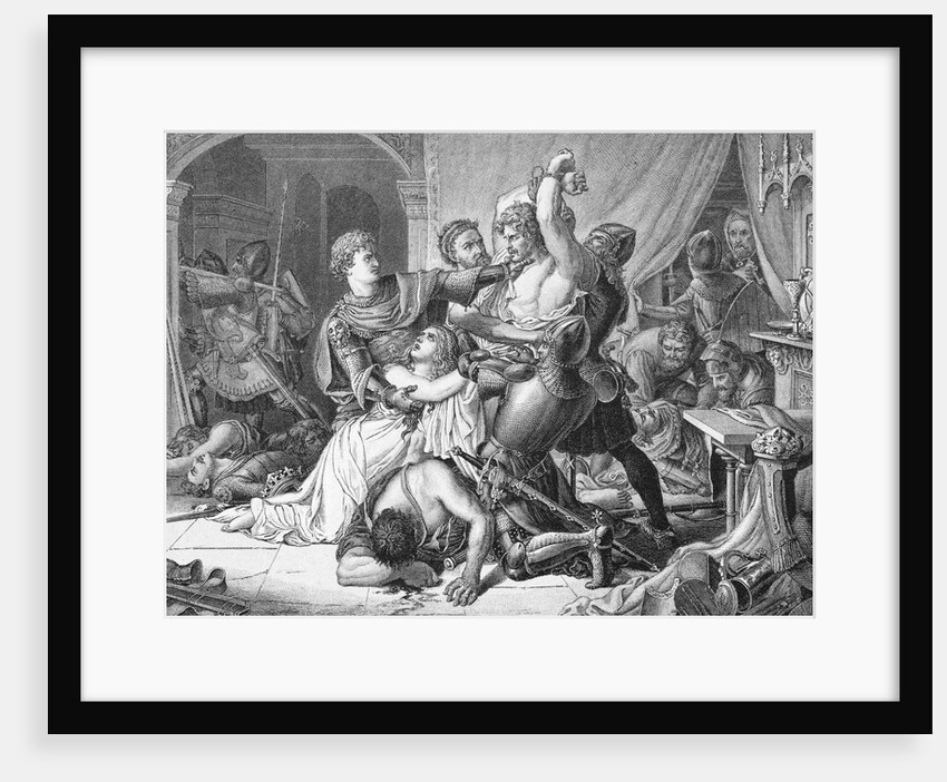 Roger de Mortimer Being Seized by Anonymous