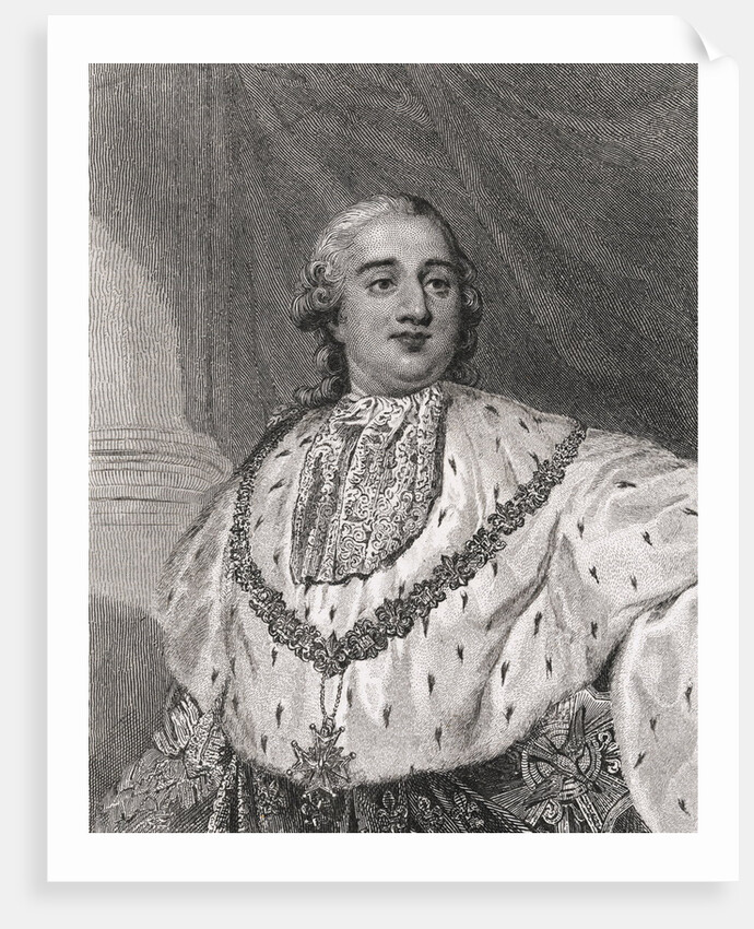 Portrait of King Louis XVI by Anonymous