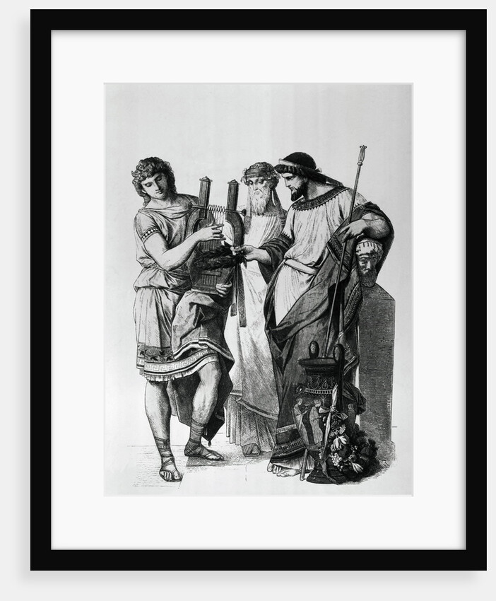 Illustration of Costume of the Classical Period by Anonymous