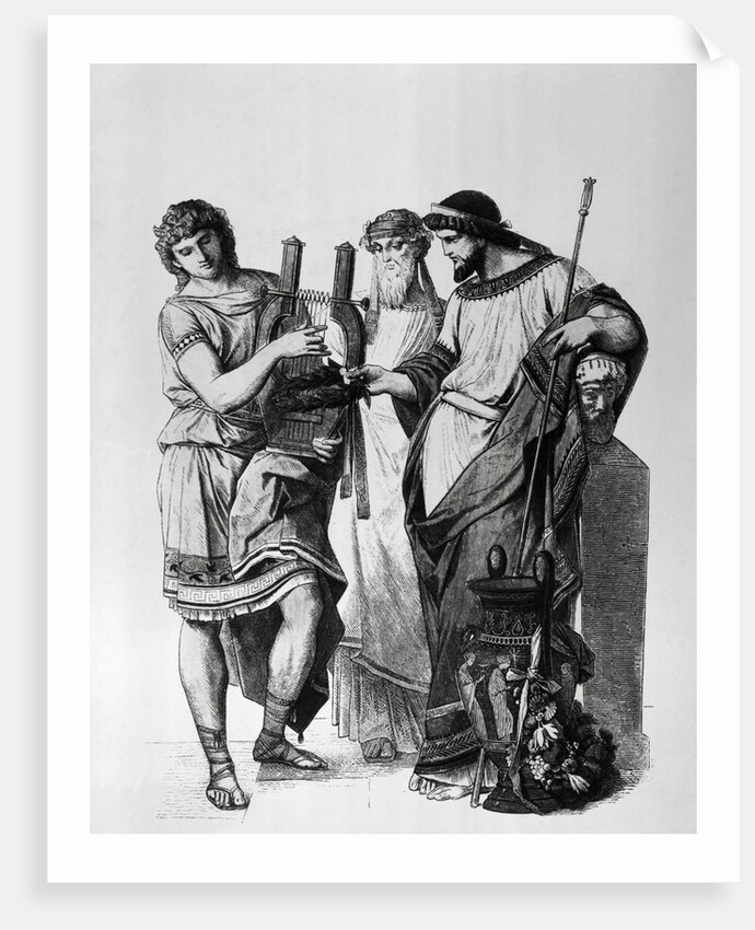 Illustration of Costume of the Classical Period by Anonymous