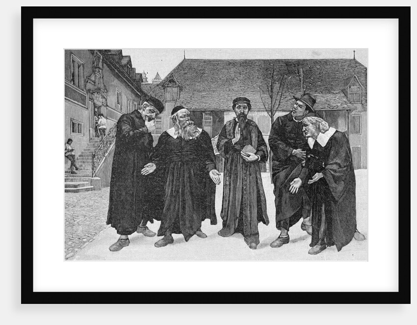 John Calvin and Followers Spreading Ideologies by Anonymous