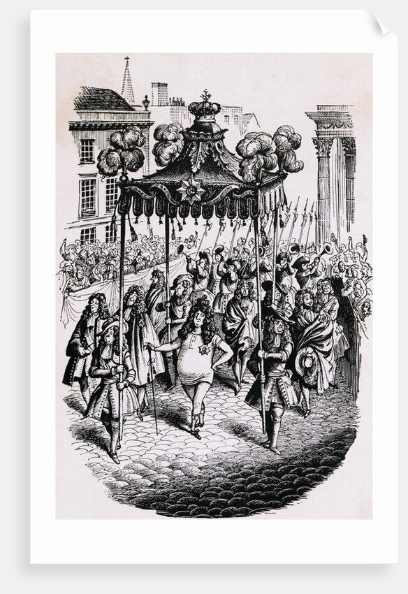 Illustration from Hans Christian Andersen's The Emperor's New Clothes by Anonymous
