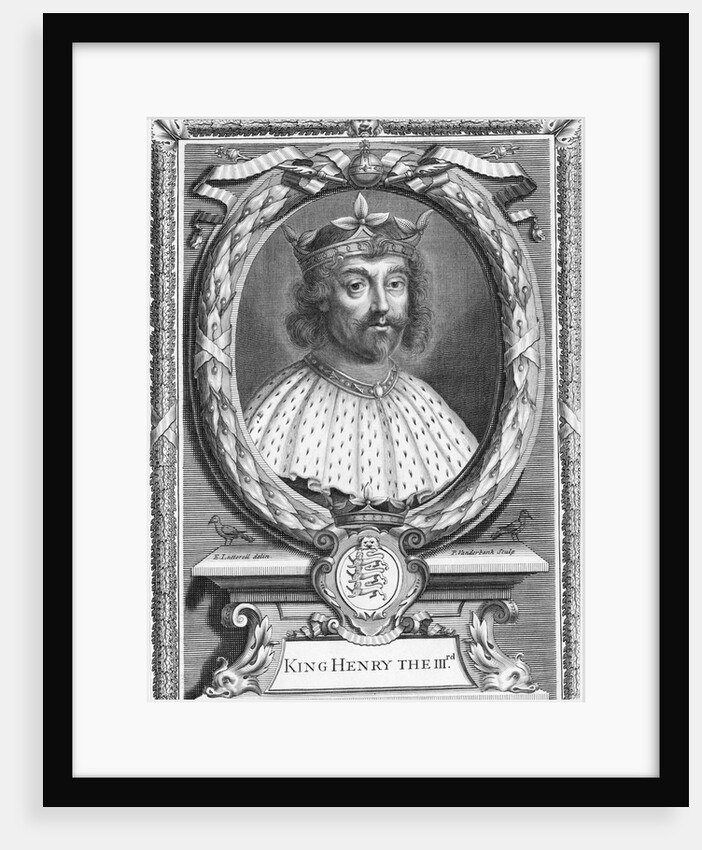 Portrait Of King Henry Iii Of England by Anonymous