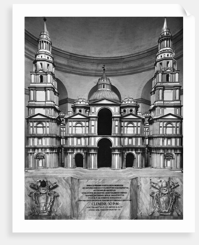 Model For The Reconstruction of St. Peter's by Anonymous
