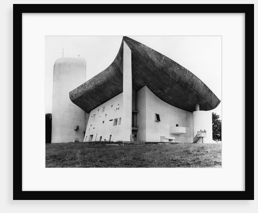 Portrait of the Chapel of Notre Dame Du Haut by Anonymous