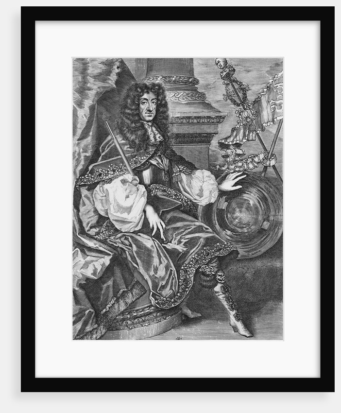 Portrait of King Charles II of England by Anonymous
