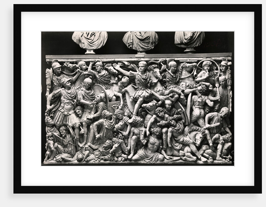 View of the Ludovisi Sarcophagus. by Anonymous