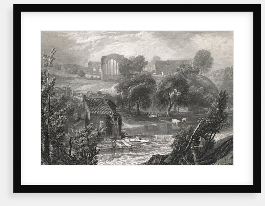 An English Country Scene by Anonymous