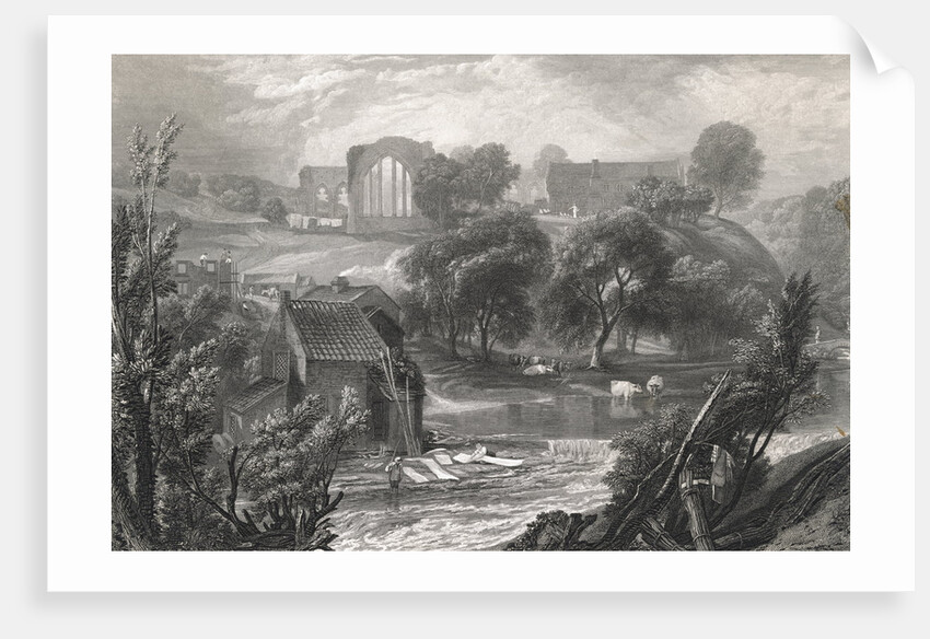 An English Country Scene by Anonymous