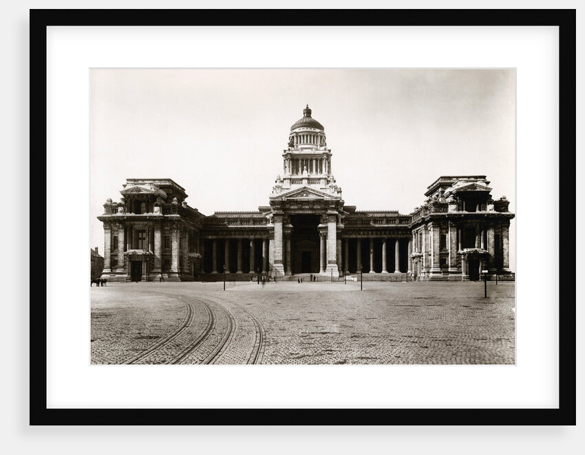 Exterior and Front of Brussels Palace by Anonymous