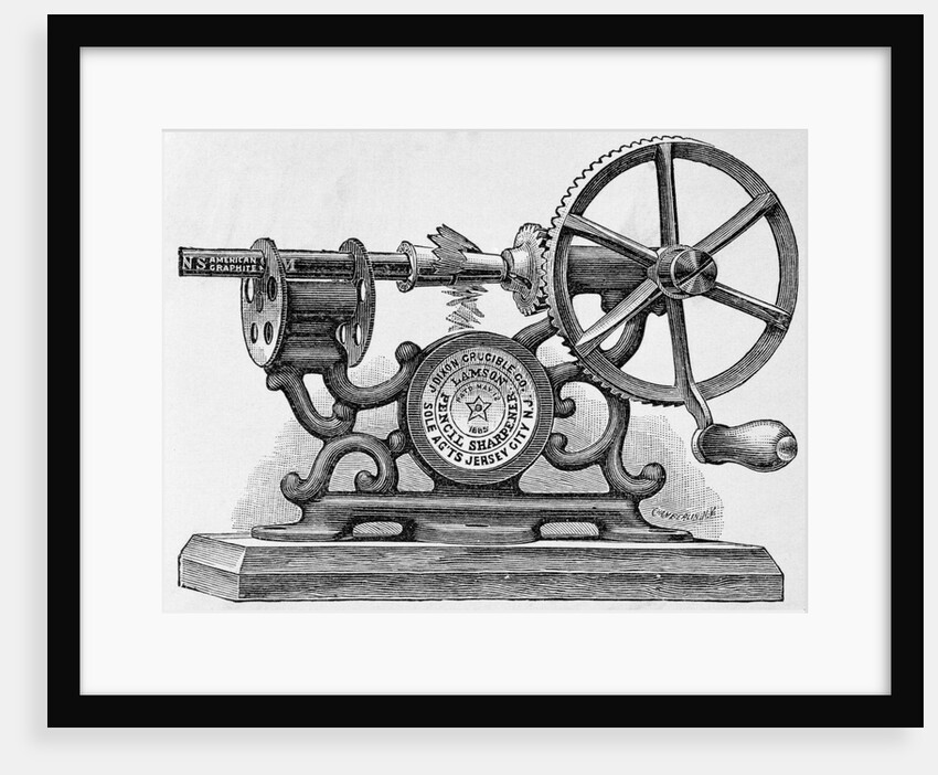 Illustration of Lead Pencil Sharpener by Anonymous