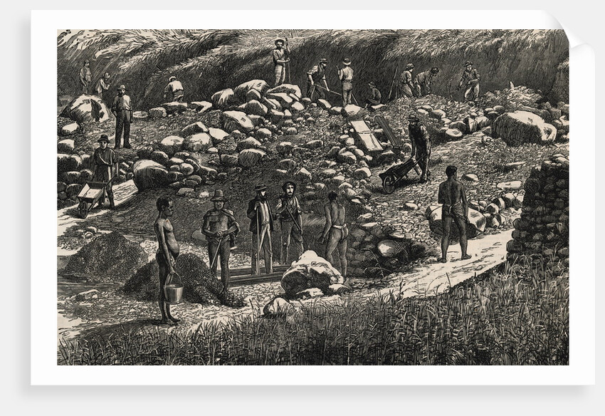 Mine Workers on Site by Anonymous