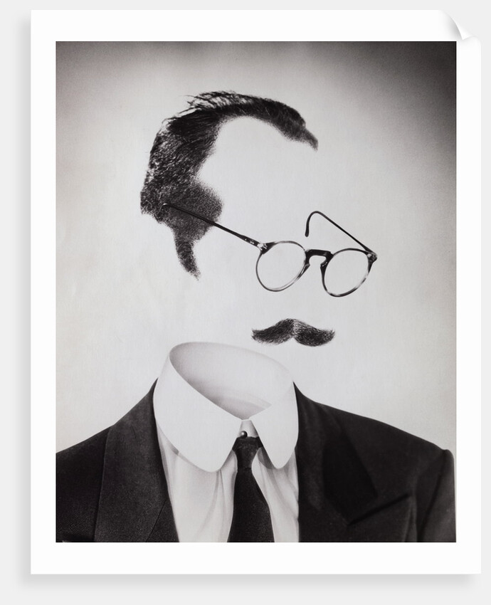 Man with an Invisible Face by Anonymous