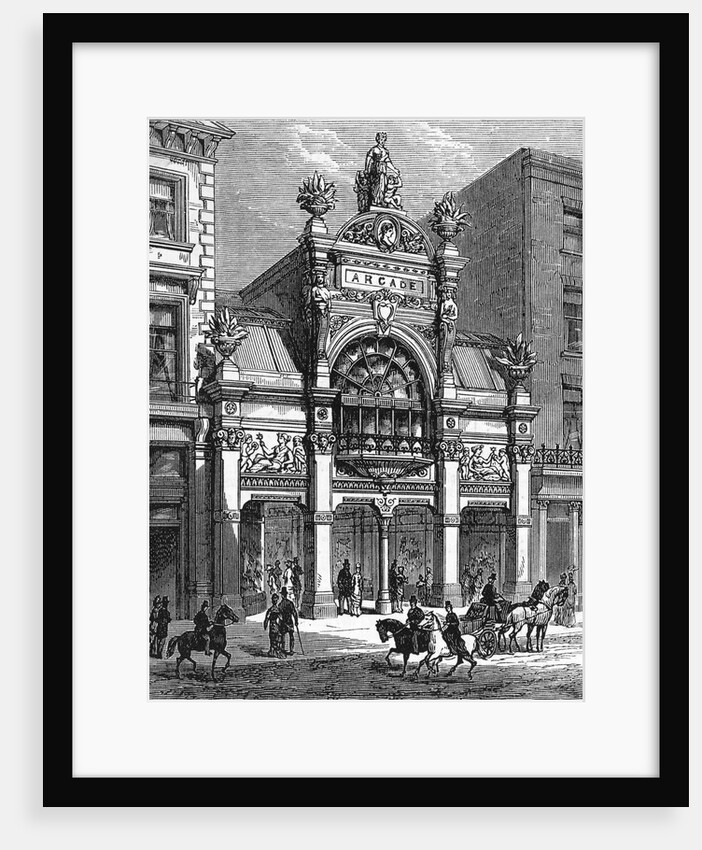London's Old Bond Street Arcade by Anonymous
