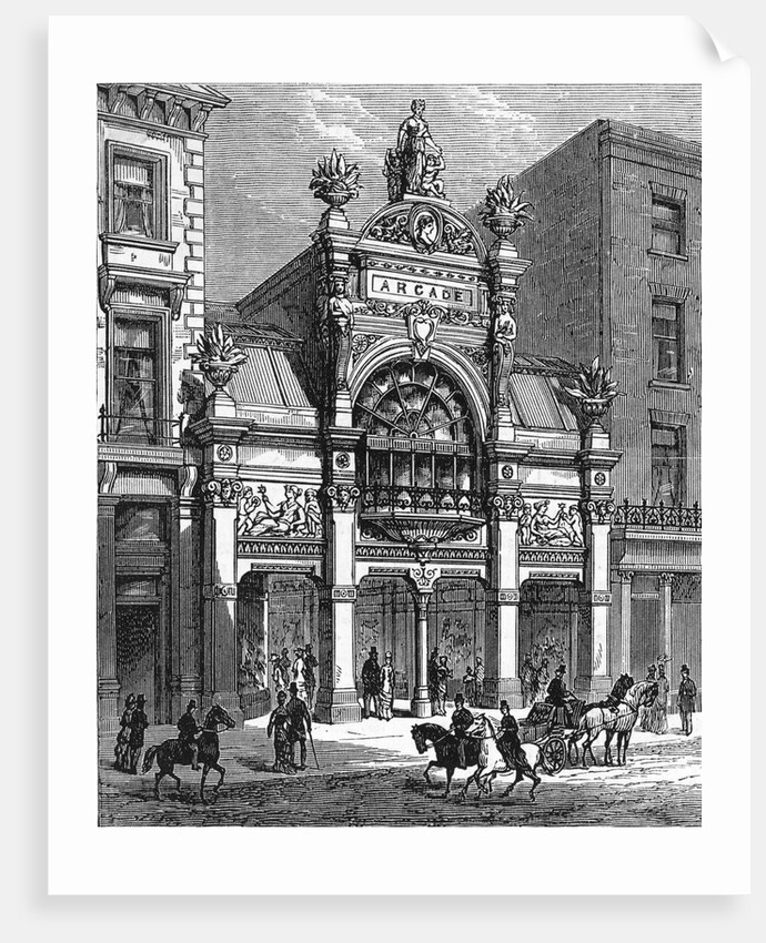 London's Old Bond Street Arcade by Anonymous