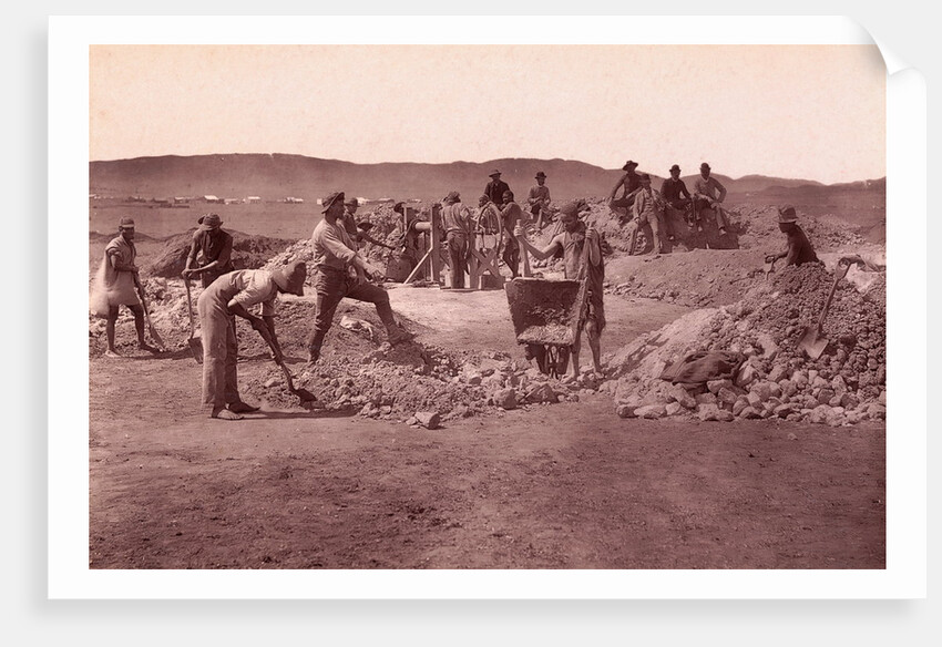 Workers at Gold Mine by Anonymous