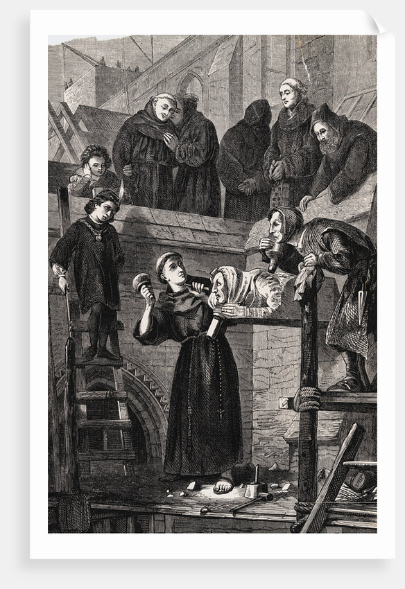 Man Creating a Statue by Anonymous