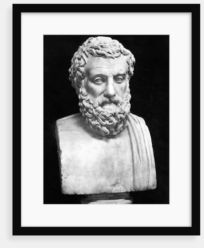 Bust Sculpture of Sophocles by Anonymous