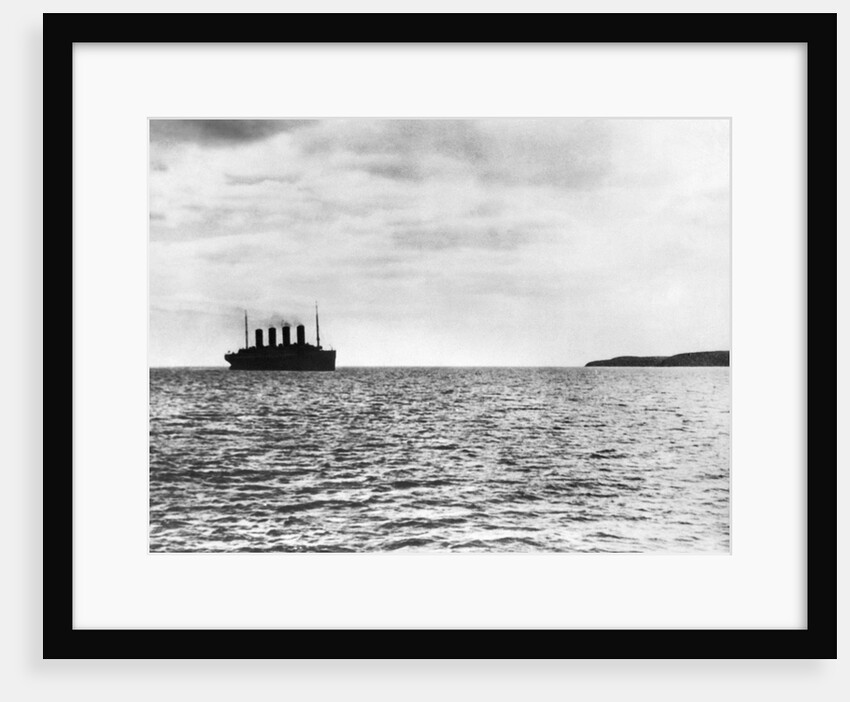 The Titanic Setting Off by Anonymous