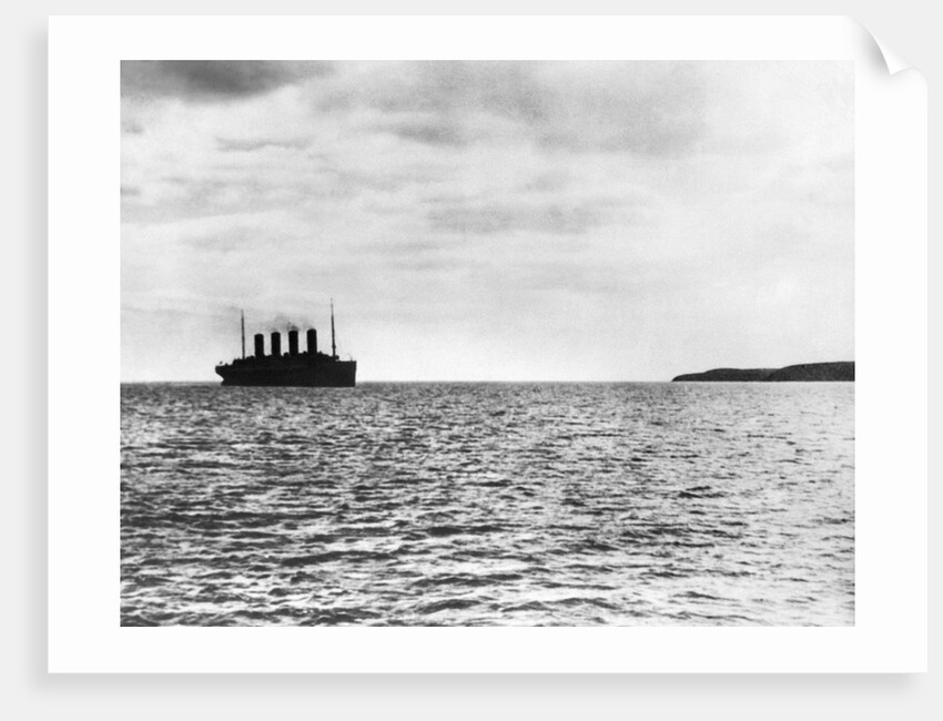 The Titanic Setting Off by Anonymous