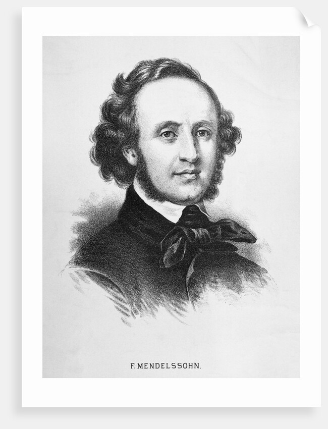 Felix Mendelssohn by Anonymous