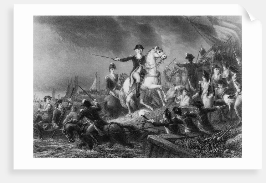 George Washington Directing Troops by Anonymous