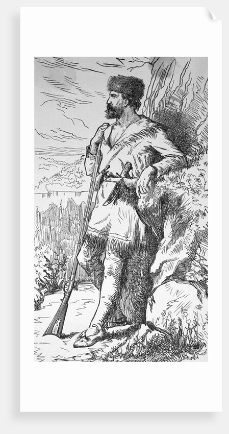 Portrait of Daniel Boone by Anonymous