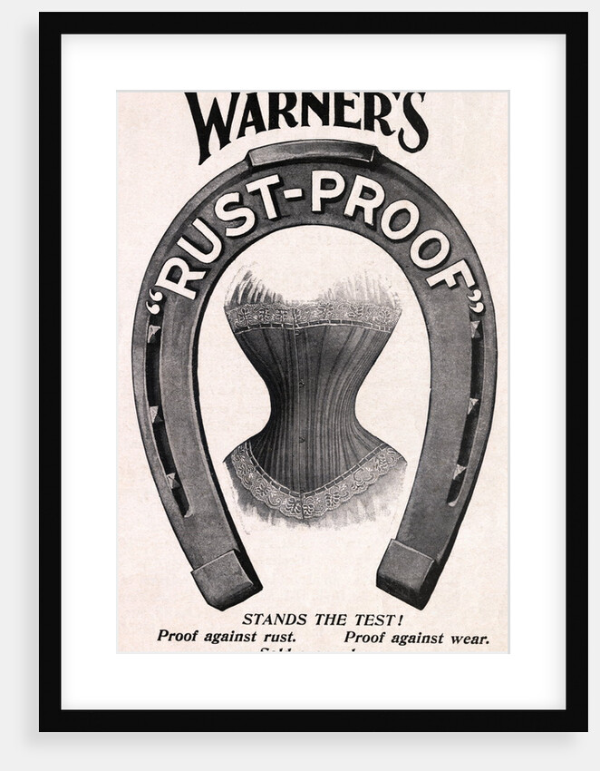 Advertisement for Warner's Rust Proof Corset by Anonymous