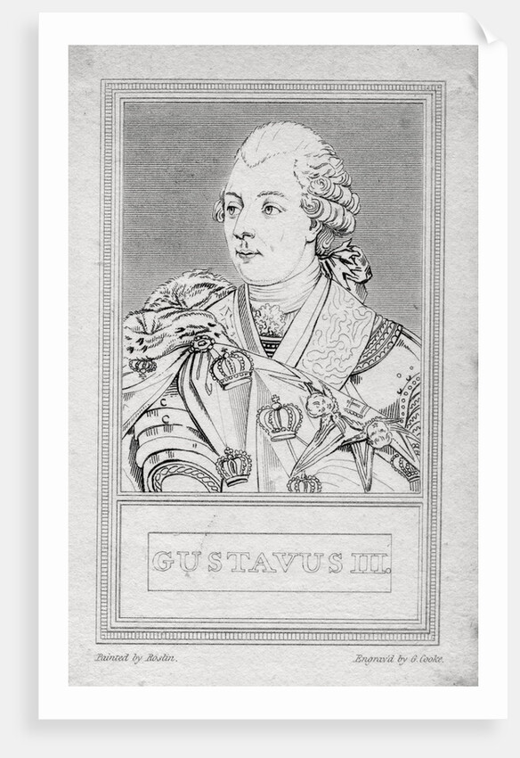 King Gustav III of Sweden by Anonymous