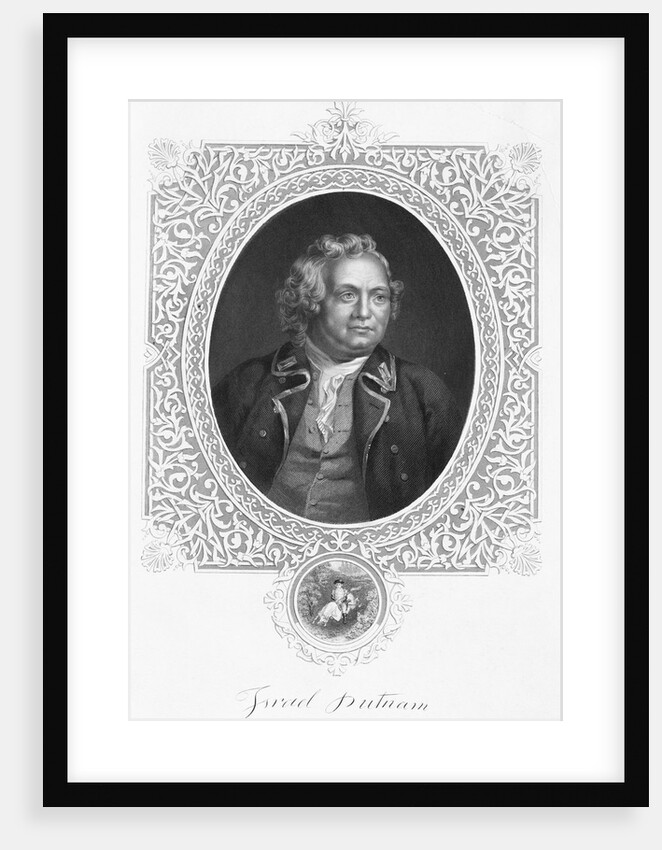 Portrait of Israel Putnam American Revolutionary by Anonymous