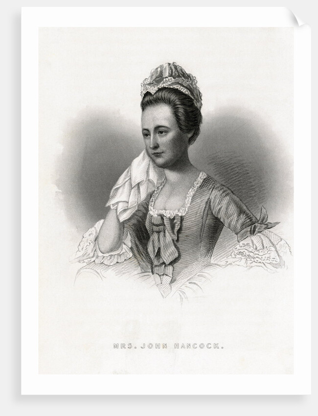 Mrs. John Hancock by Anonymous