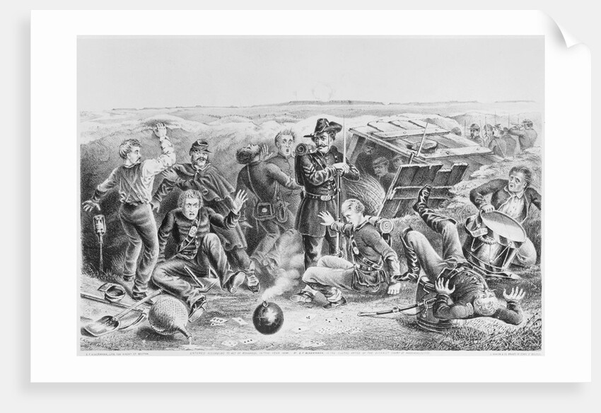 The Interrupted Game Illustration by Anonymous