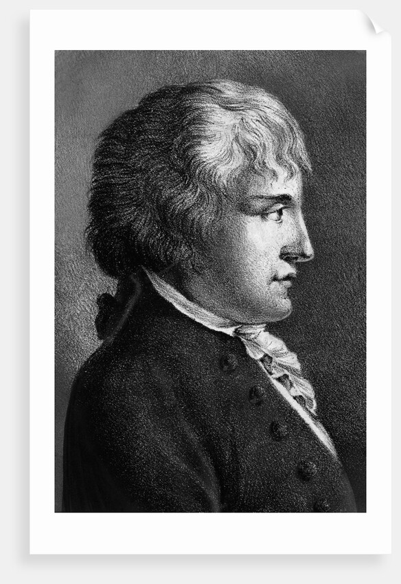 Profile of Giovanni Battista Pergolese by Anonymous