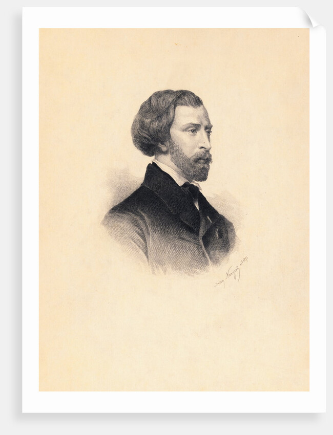 Alfred de Musset by Anonymous