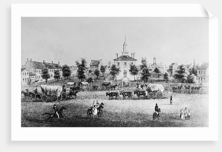 Print of Independence, Missouri by Anonymous