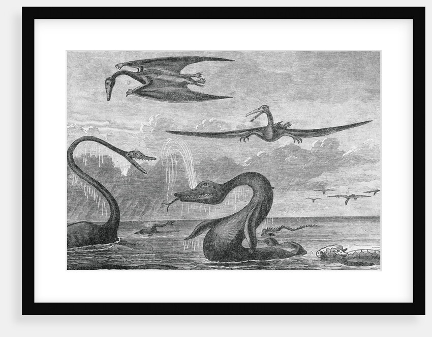 Dinosaurs in Salt Lake Basin by Anonymous