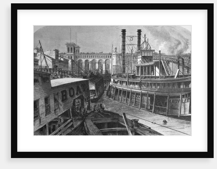 Levee at St. Louis by Anonymous