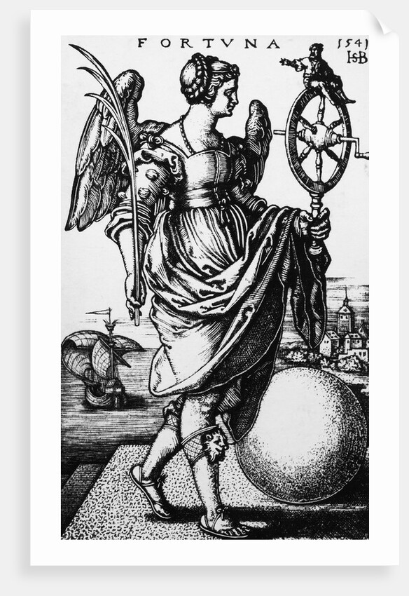 Fortuna By Behaim by Anonymous