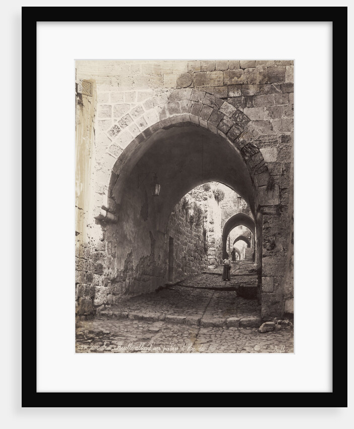 Pathway Leading to Palace of Herod by Anonymous