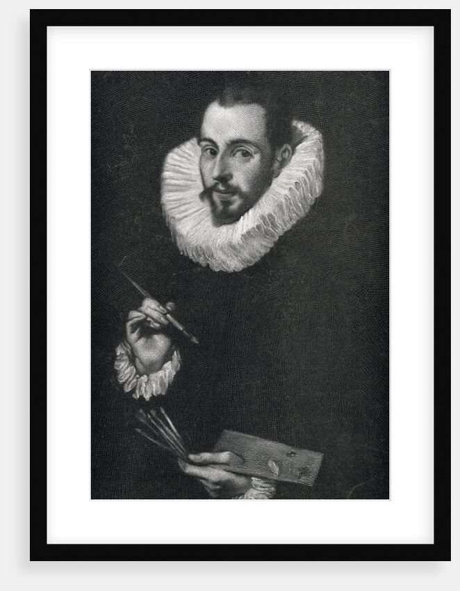 Portrait of Spanish Artist El Greco by Anonymous