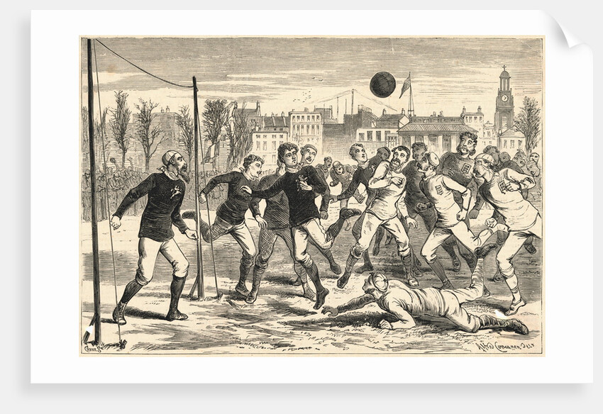British Football Game by Anonymous