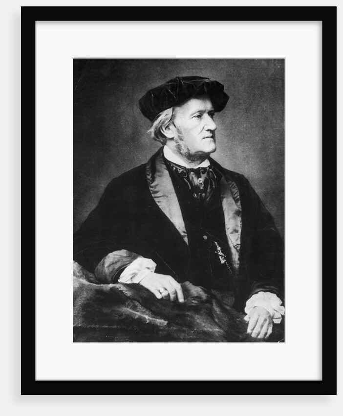 Composer Richard Wagner by Anonymous