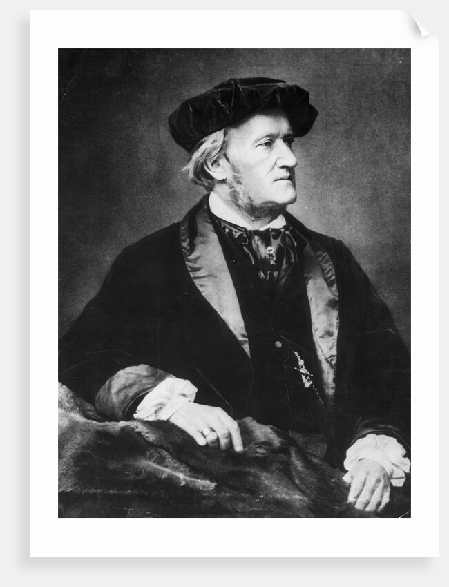 Composer Richard Wagner by Anonymous