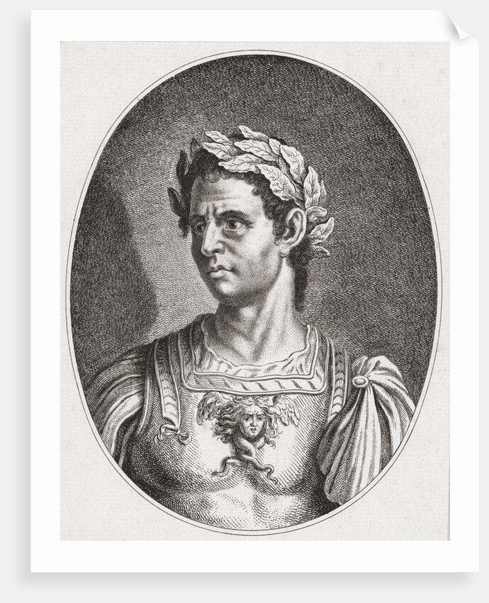 Roman Emperor Tiberius in Headdress by Anonymous