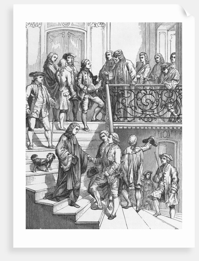 Voltaire's Staircase Engraving by Anonymous