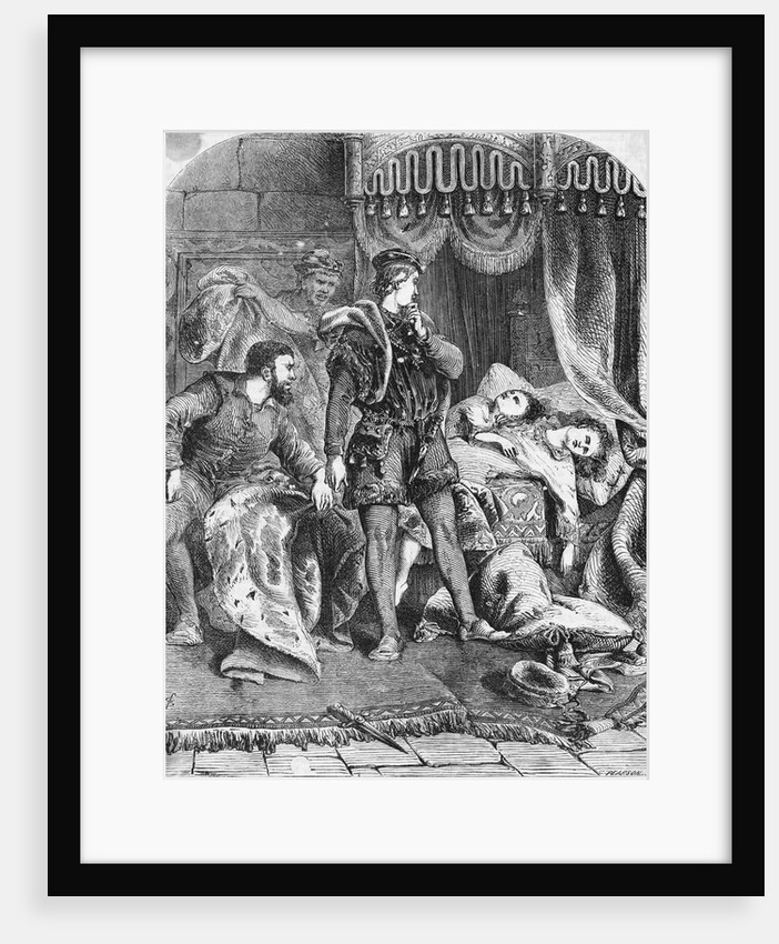 Nobleman Viewing Dead Bodies by Anonymous
